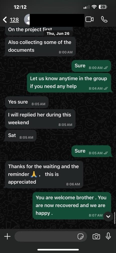 Client testimonial 3